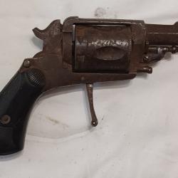 Petit r&eacute;volver de poche Li&eacute;geois