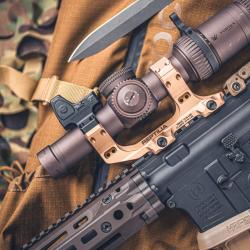 ROF-90 for Geissele 30mm Super Precision Mount & Trijicon RMR - Black Reptilia