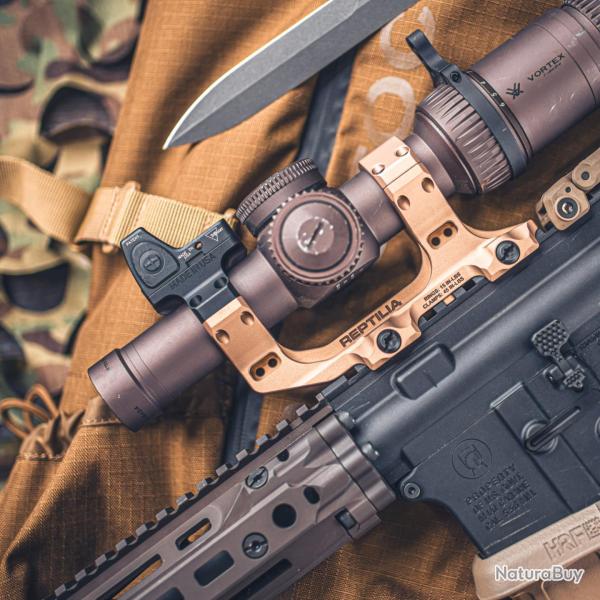 ROF-90 for Geissele 30mm Super Precision Mount &amp; Trijicon RMR - Black Reptilia