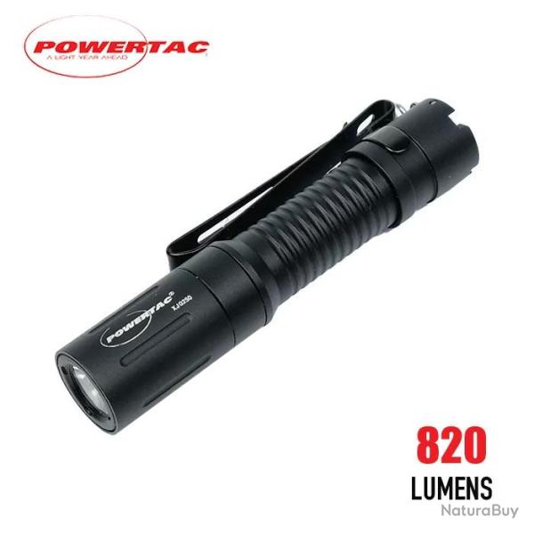 Powertac Lampe De Poche Led E3r Nova Rechargeable 820 Lumens