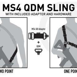 Magpul Sangle Ms4 Qdm Sling Noir