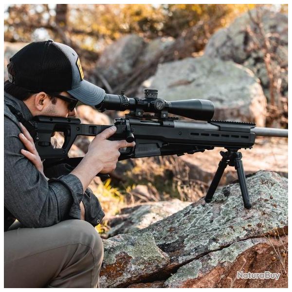Chassis Hunter Pro Crosse Fixe Pour Remington 700 Long Action Noir