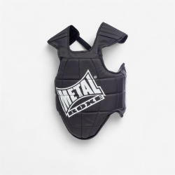 Metal Boxe Plastron Noir Multiboxe 2 (65 Kg A 85 Kg)