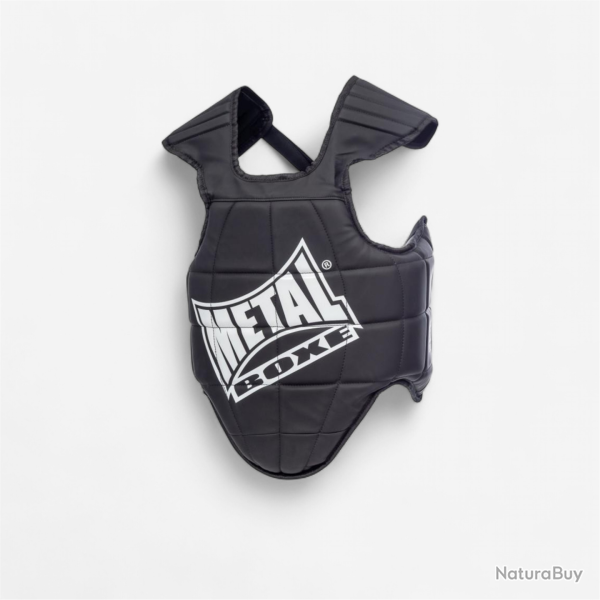 Metal Boxe Plastron Noir Multiboxe 2 (65 Kg A 85 Kg)