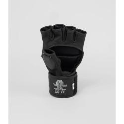 Metal Boxe Mitaines Gants D'Entrainement Combat Libre Noir Jr � Taille Junior