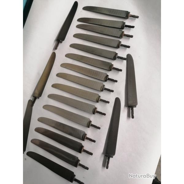 20 Lames coutellerie thiers