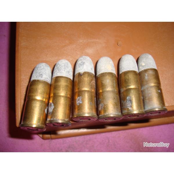 LOT DE 6 CARTOUCHES 44 SWR PETERS VERS 1890