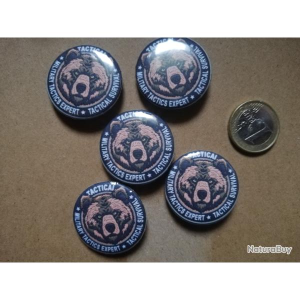 Lot X5 badges tactical Airsoft