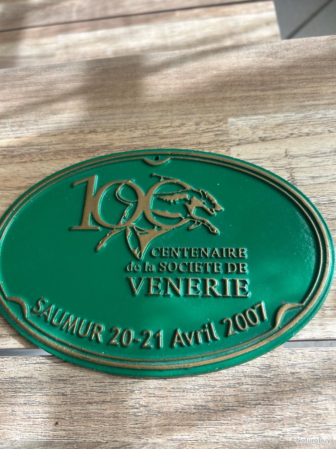 Ancienne Plaque Prix Concours Hippique Complet Foire Agricole 1987 Le