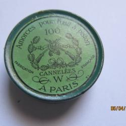 Boite amorce fusil a piston cannelees