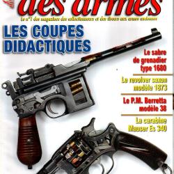 gazette des armes 422, carabine mauser es 340, coupes didactiques ,