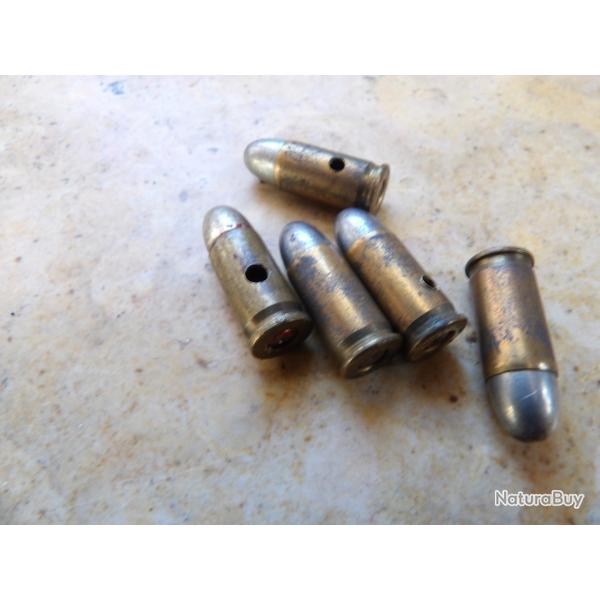 une 7,65 7.65 32 acp neutralis�es maquis OSS BCRA Welrod Ruby FN 10/22 Walter PP PPK ww2 parachutage