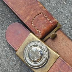 Beau ceinturon service sanitaire m&eacute;dical allemand ww1