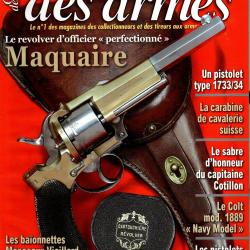 gazette des armes 425 revolver maquaire, colt 1889 navy model, carabine cavalerie suisse 1893,