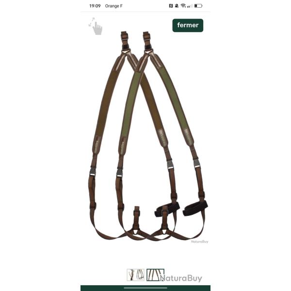 Bretelles harnais montagne niggeloh