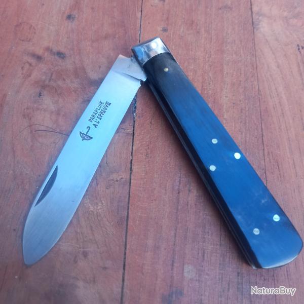 Couteau R�gional NORMAND PARAPLUIE � L �PREUVE Manche en Corne