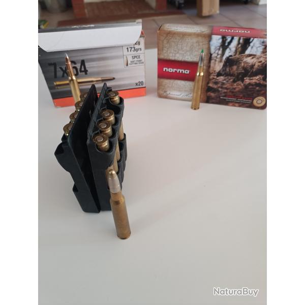 Bo�tes de munitions Calibre 7x64