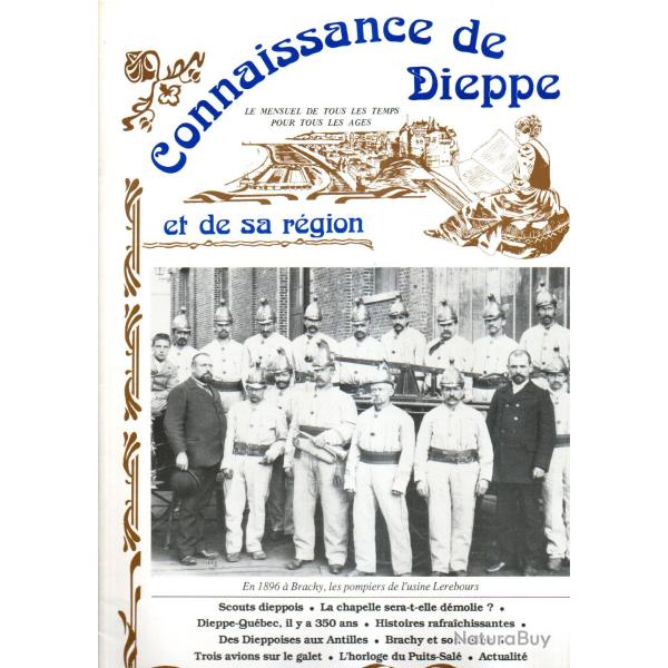 connaissance de dieppe et de sa r�gion. ann�e 1989 compl�te , patrimoine , terroir , r�gionalisme
