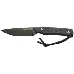 Troll Lame En Acier Inoxydable Noir Manche Coy-Etui Kydex Soft Loop (Lame