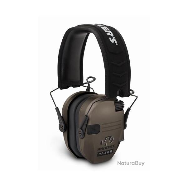 Casque Anti-Bruit Electronique Rechargeable Razor Slim Shooter - Noir