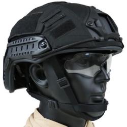 Casque Balistique Avec Rails Et Shroud - Taille L (54/58Cm) - Vert