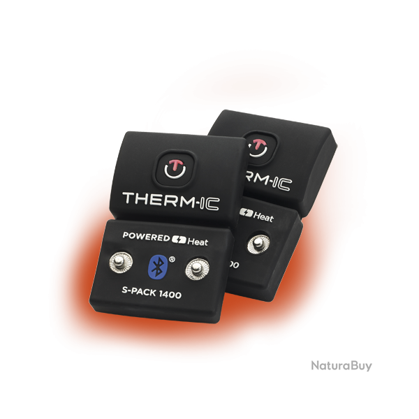 Therm-Ic Batteries Pour Chaussettes Chauffantes - S-Pack 1400B - 9 H Autonomie