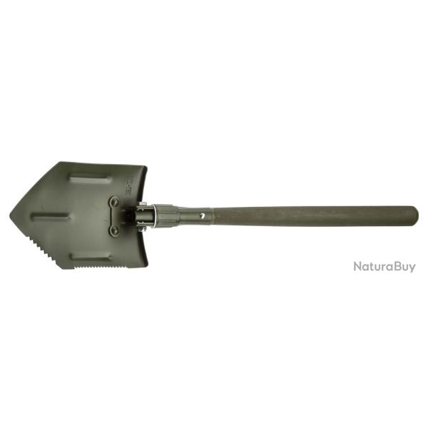 Pelle Pliante Manche Bois Housse Vert Sturm Militaire