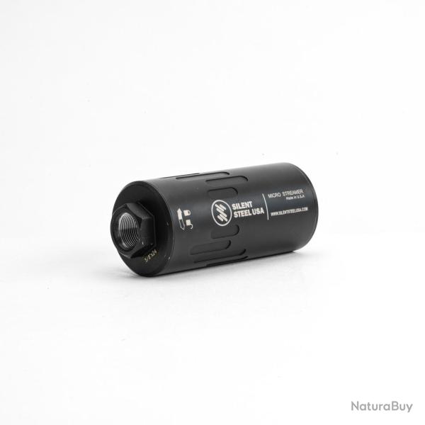 Silent Steel Micro Streamer 9,00 Armor Black 1/2X28