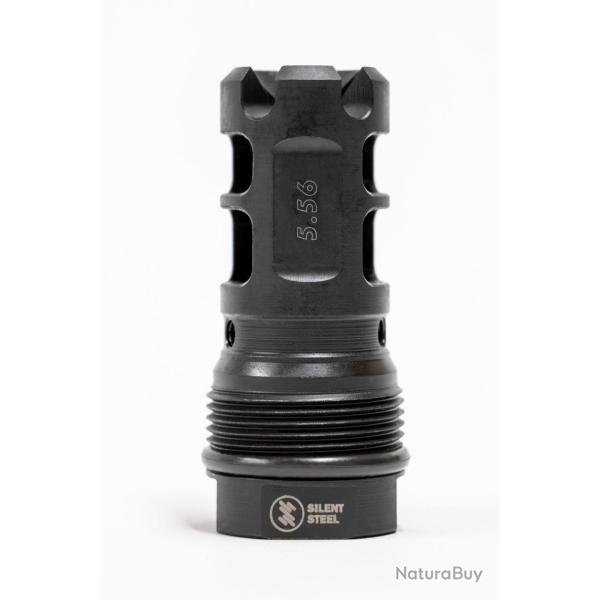 Silent Steel Qd Muzzle Brake Bl 7.62 - M15X1 (Including Shim Kit)