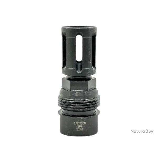 Silent Steel Qd Flash Hider Bl M15X1 Pour Hk