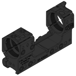 Spuhr Scope Mount &Oslash;34 H38mm/1.5" 3MIL PIC Gen3