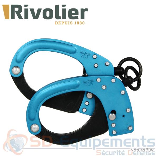 Rivolier Menottes Metalliques D'Entrainement Bleues