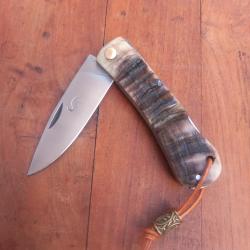 Unique Couteau GRAOULLY  Manche en Corne de B&eacute;lier