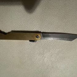 higonokami Manche laiton