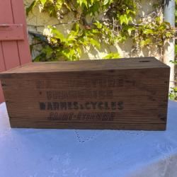 une caisse en bois de transport de cartouches chasse de manufrance