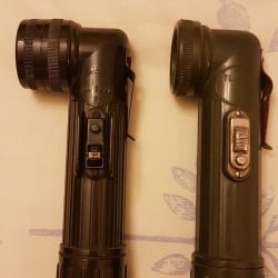 Deux lampes de poche militaire Fran&ccedil;aise