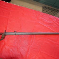 SABRE PRUSSIEN 1898 SOLINGEN WEYERSBERG & Co POUR L'ARM&Eacute;E IMP&Eacute;RIALE CHINOISE