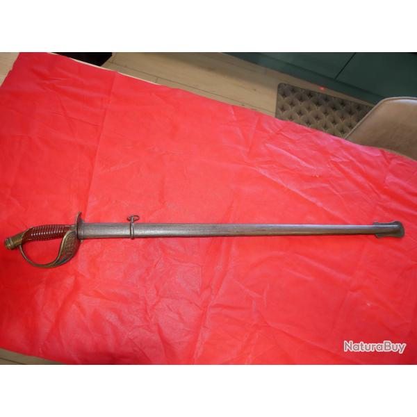 SABRE PRUSSIEN 1898 SOLINGEN WEYERSBERG & Co POUR L'ARM�E IMP�RIALE CHINOISE