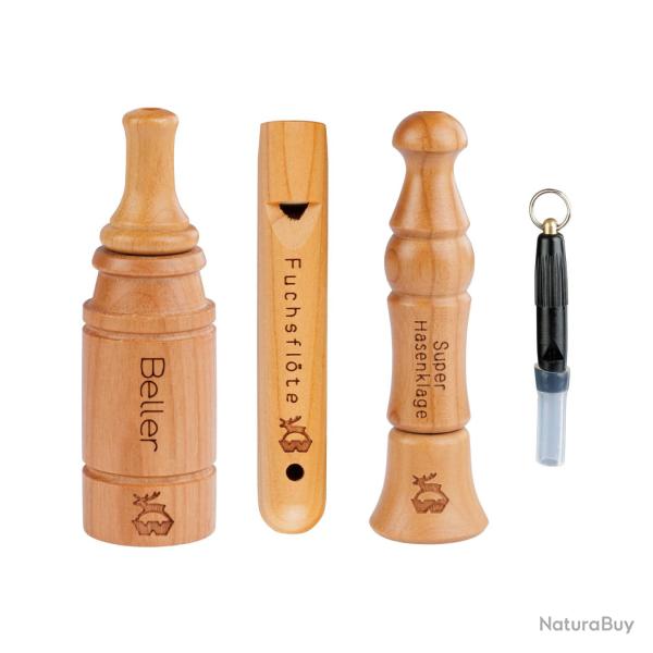 Weisskirchen Coffret Appeaux Renard - Kit Complet Chasse et Rut du Renard