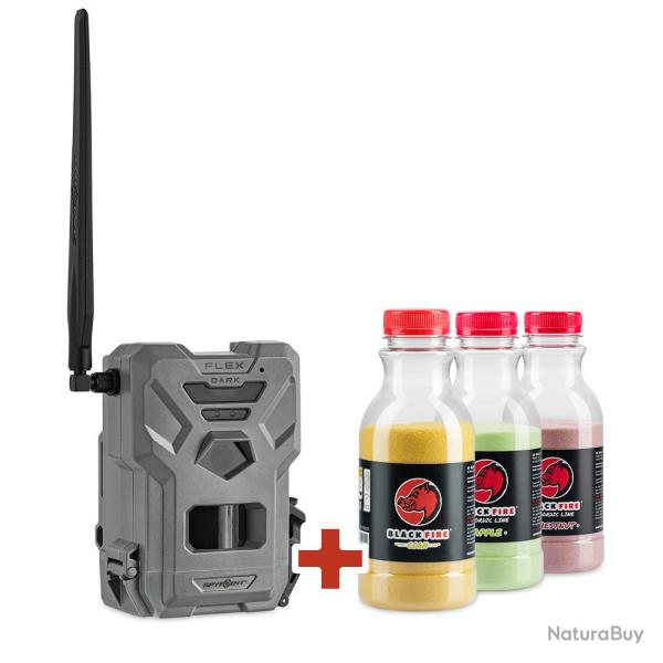 SPYPOINT FLEX-DARK Pack Nordic Line - Cam�ra de chasse cellulaire + Attractants sanglier