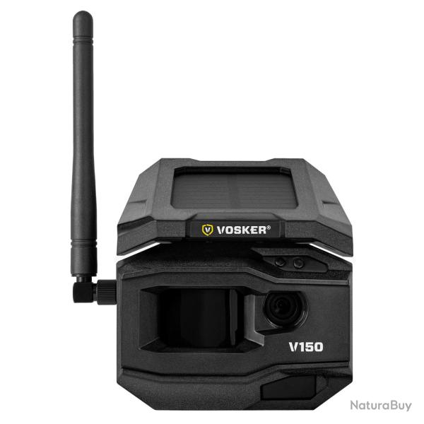 Vosker V150 Cam�ra de Surveillance Solaire 4G - Autonomie Maximale pour la Chasse