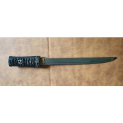 Tanto japonais p&eacute;riode Edo avec motif floral