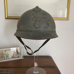 Casque Adrian mod 15 infanterie - ww1 - militaria