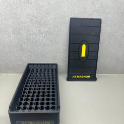 Grande bo&icirc;te de rangement .44 MAG - Fait main - Noir