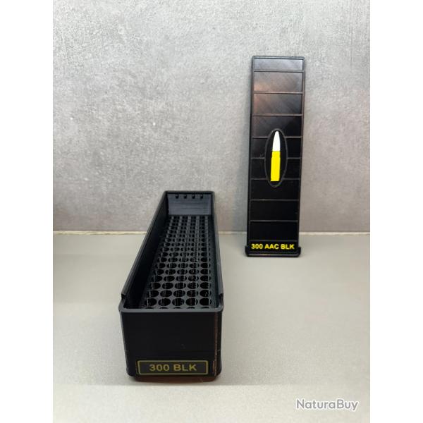 Bo�te de rangement .300 acc blk- Fait main - Noir