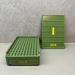 Bo&icirc;te de rangement 22lr - Fait main - vert