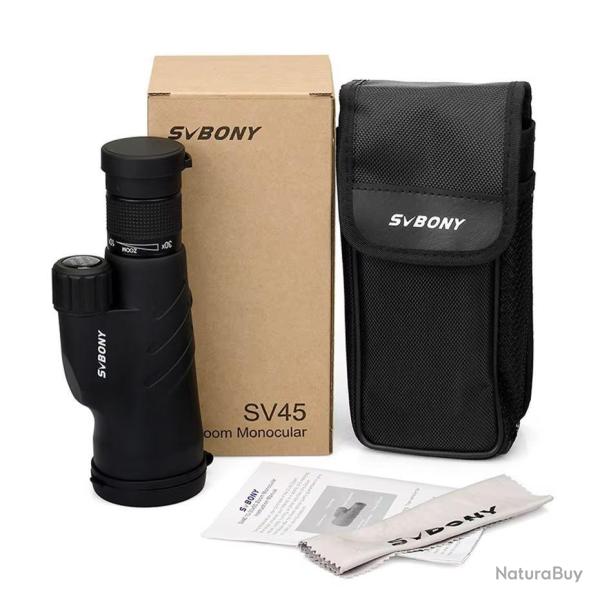 T�lescope Monoculaire Puissant SV45 Zoom 10-30x50 Optique FMC Chasse Randonn�e