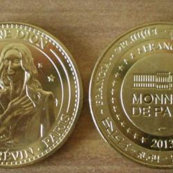 Medaille Celine Dion 2013 Museum Grevin Monnaie de Paris