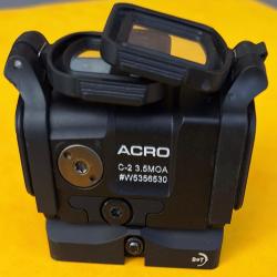 Point rouge Aimpoint Acros C-2  /  3,5 MOA Occasion  &eacute;tat neuf  sous garantie + Inter Face :550�