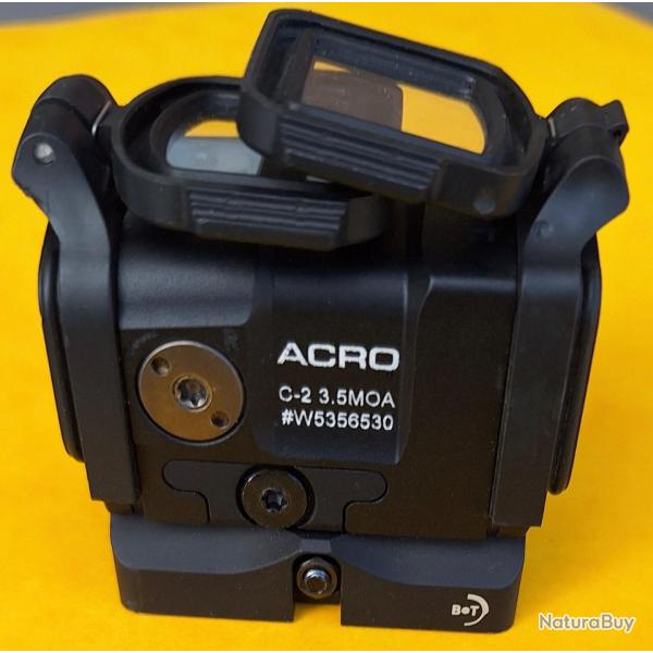 Point rouge Aimpoint Acros C-2  /  3,5 MOA Occasion  �tat neuf  sous garantie + Inter Face :550�